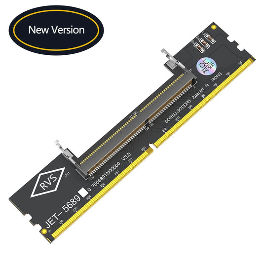 Adaptateur Mémoire SO-DIMM Laptop vers DIMM Desktop — Convertisseur RAM DDR4 PC Bureau