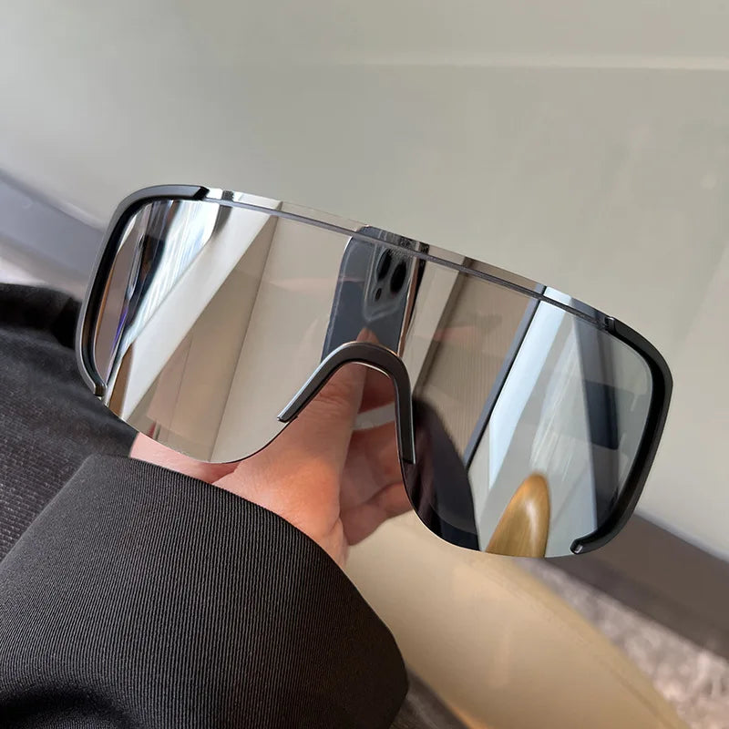 Lunettes Cyclisme Style Y2K Réfléchissantes — Coupe-Vent Route Équitation