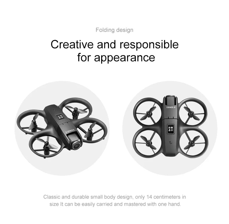Drone GPS 8K HD professionnel — double caméra, évitement d'obstacles, moteur brushless, flux optique