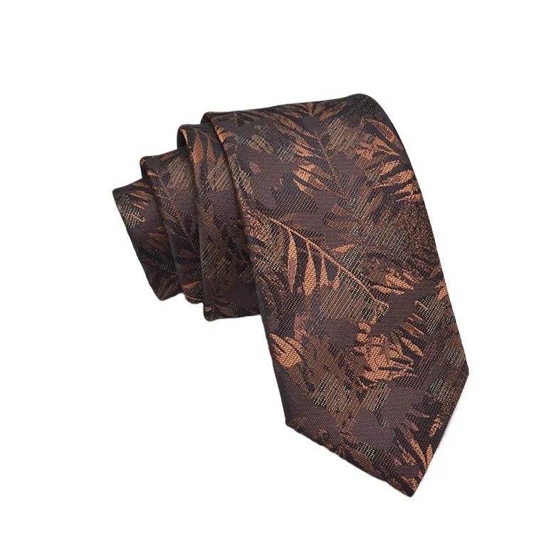 35 Styles hommes cravates en soie Jacquard point Floral 8 cm cravate accessoires usage quotidien chemise costume cravate cadeaux de fête de mariage cravate
