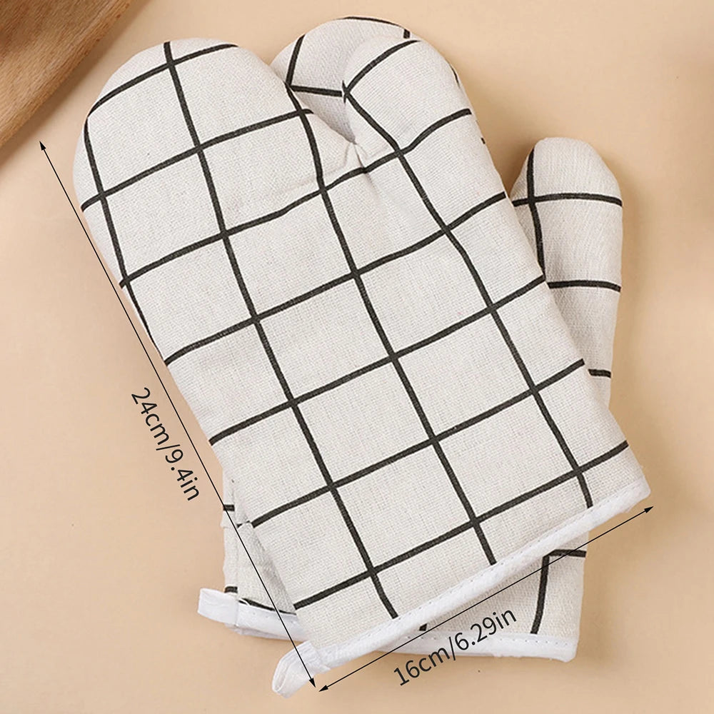 Gants de cuisson cuisine four micro-ondes — résistants aux hautes températures, isolés