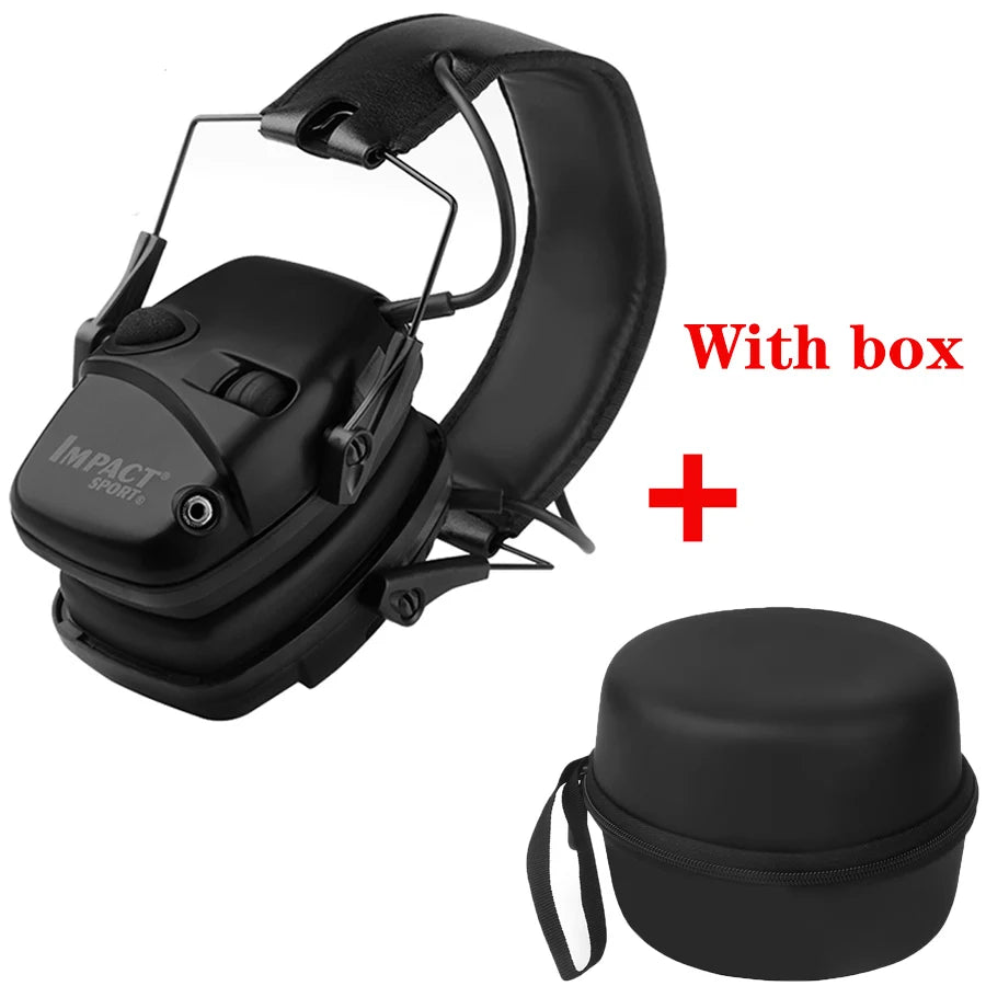 Casque antibruit de tir électronique DulElectronic, casque antibruit, amplification du son porteurs, oreille de chasse auditive, sports de plein air, original