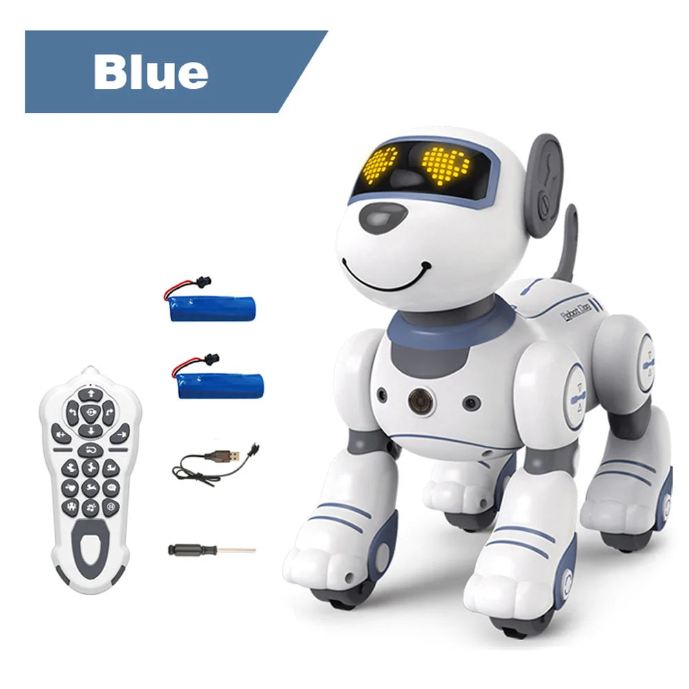 Intelligent Robot Funny Dog Electronic Robotic Remote Control Stunt Smart Robots for Kids Boys Children Creative Birthday Gift