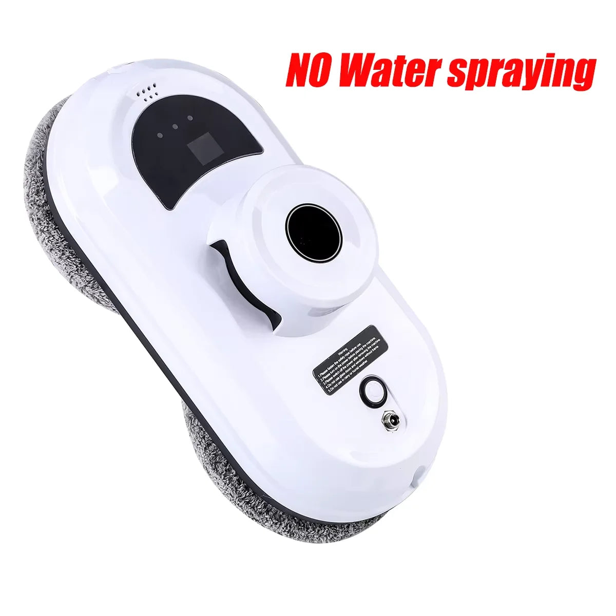 DIVEDEER Robot de limpieza inteligente para el hogar con función de pulverización automática de agua, máquina de limpieza de cristales magnética anticaída
