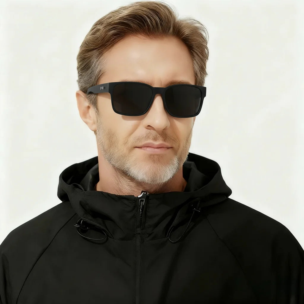 Lunettes de Soleil Rétro Punk Carrées UV400 — Extérieur Style Décontracté