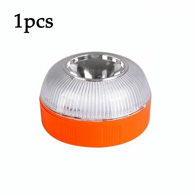 Balise d'urgence pour voiture, 2 Modes d'éclairage, batterie Version, stroboscope à Induction, voyant d'avertissement clignotant