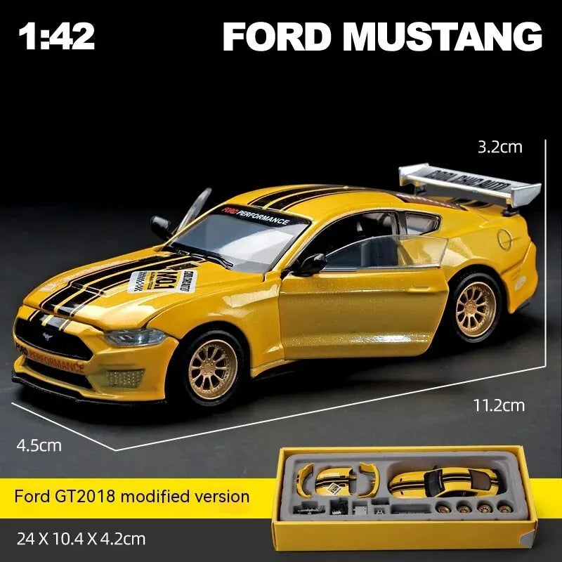 Modèle voiture alliage 1:43 muscle car personnalisable — collection, amateurs, cadeau