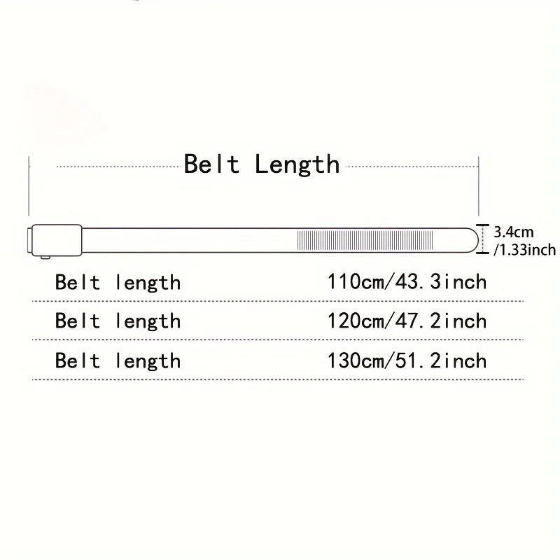 Ceinture Nylon Respirante Boucle Automatique Homme — Sport Extérieur Jean