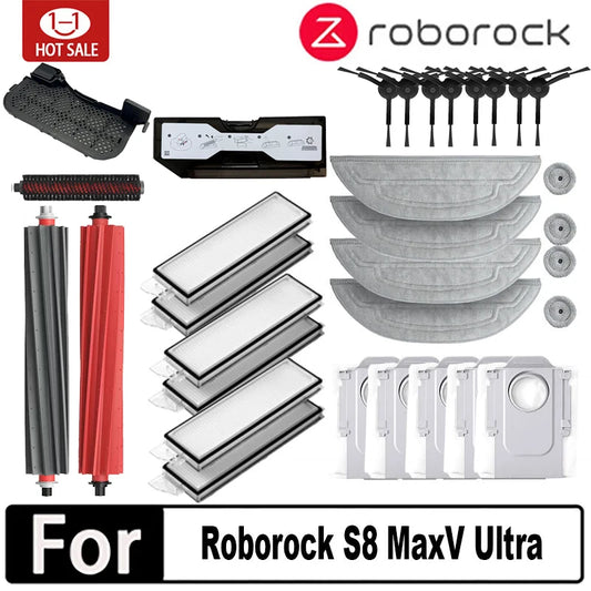 Accessoires pour aspirateur robot — vadrouille, sacs sous vide, brosse latérale, filtre, pièces