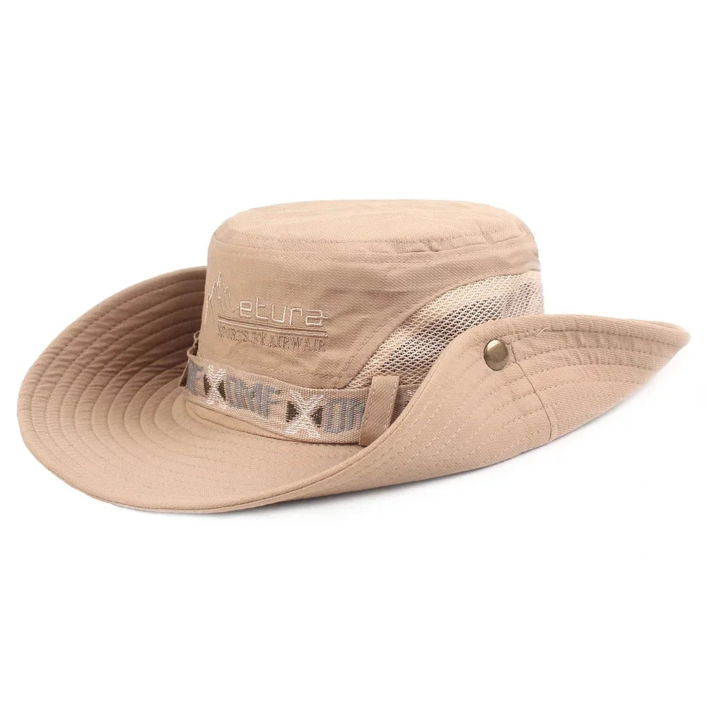 Chapeau Seau Été Protection UV — Pêche, Chasse, Randonnée & Plage Homme Femme