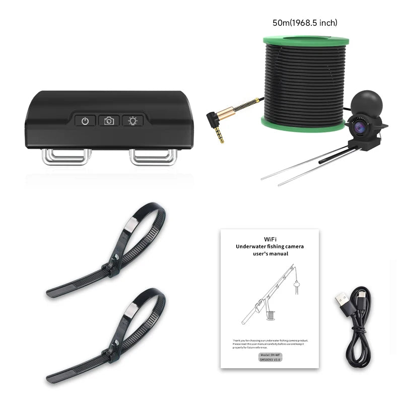 Caméra de Pêche WiFi Dodosee — Vision Sous-Marine HD