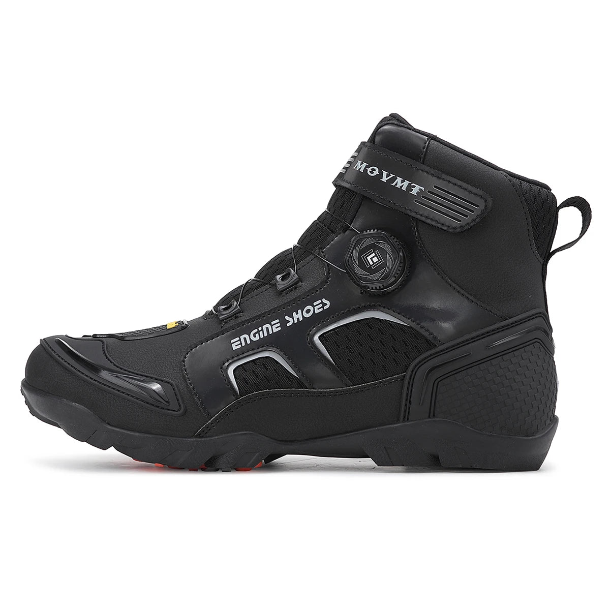 Bottes Moto Homme Cuir Respirantes — Antidérapantes & Résistantes