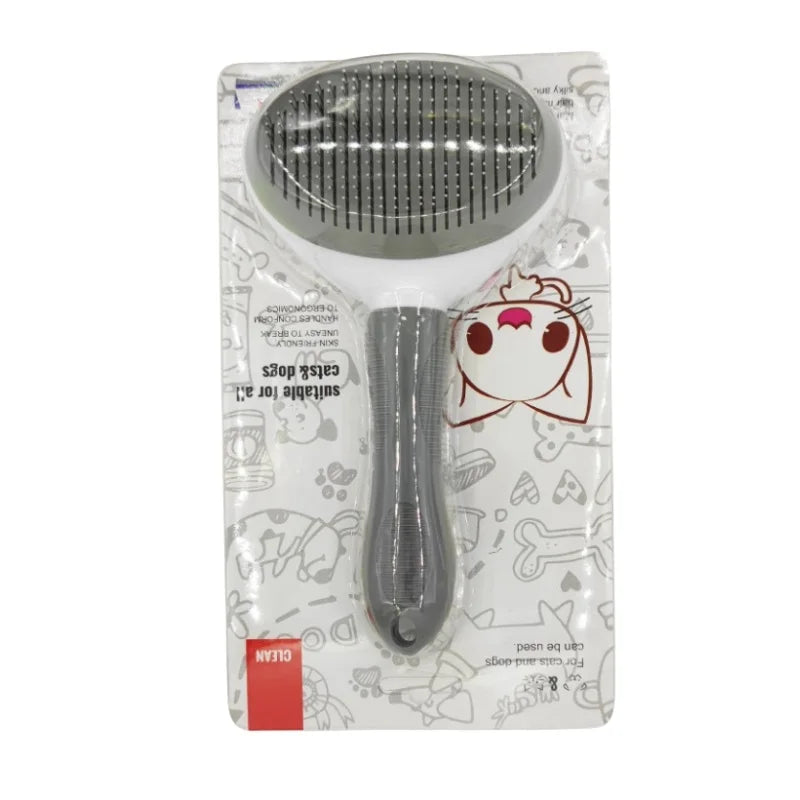 Peigne autonettoyant pour animaux de compagnie, brosse pour chat, épilation pour animaux de compagnie SlUNICEF, brosses de toilettage pour chats, accessoires pour chiens