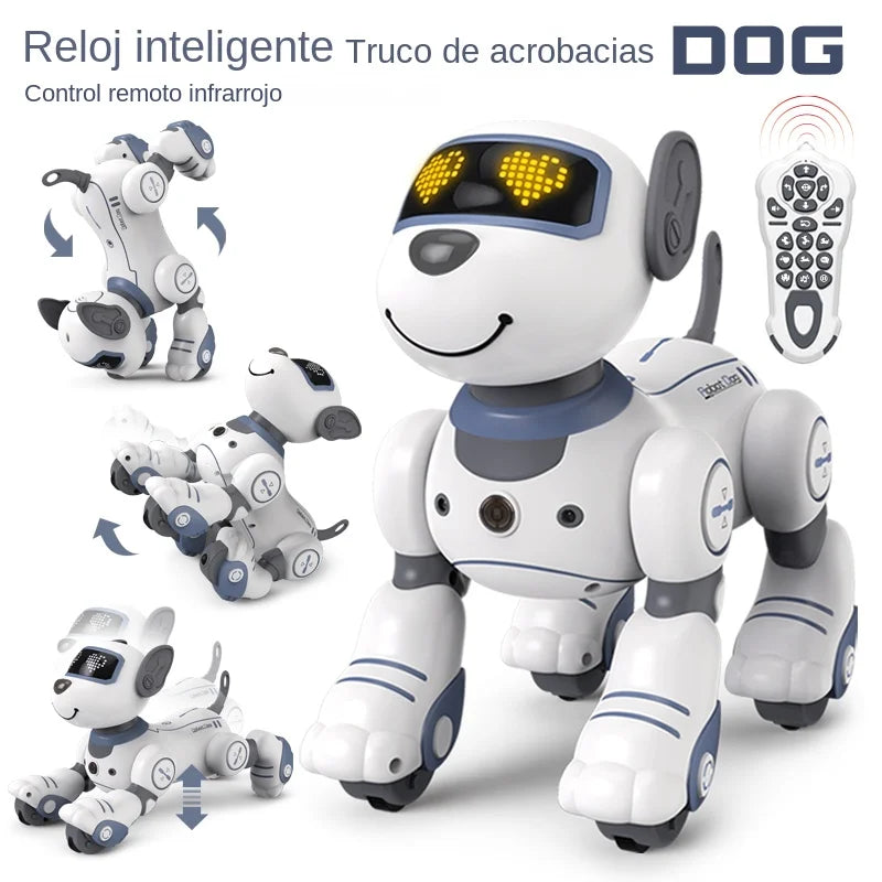 Intelligent Robot Funny Dog Electronic Robotic Remote Control Stunt Smart Robots for Kids Boys Children Creative Birthday Gift