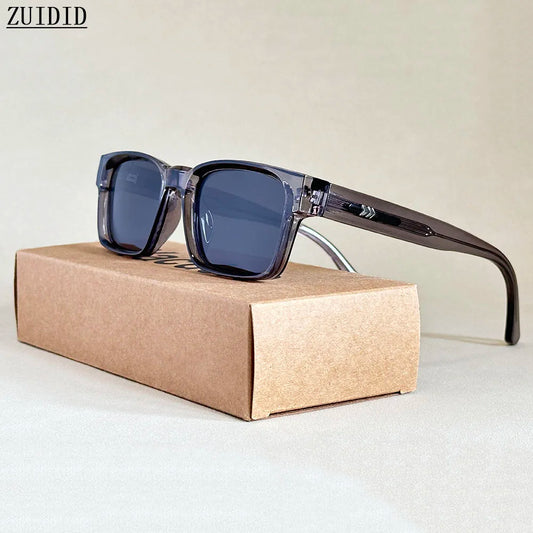 Lunettes de soleil carrées rétro pour hommes — vintage, femmes, à la mode, livraison directe