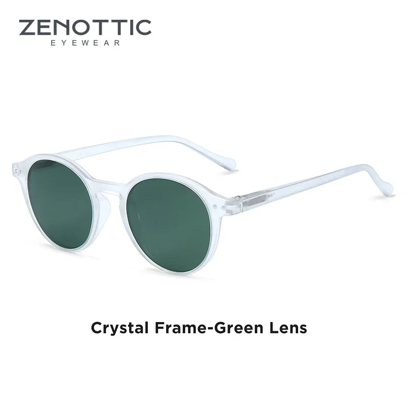 Lunettes de soleil polarisées circulaires rétro 2026 — petites rondes, UV400, vintage, hommes femmes