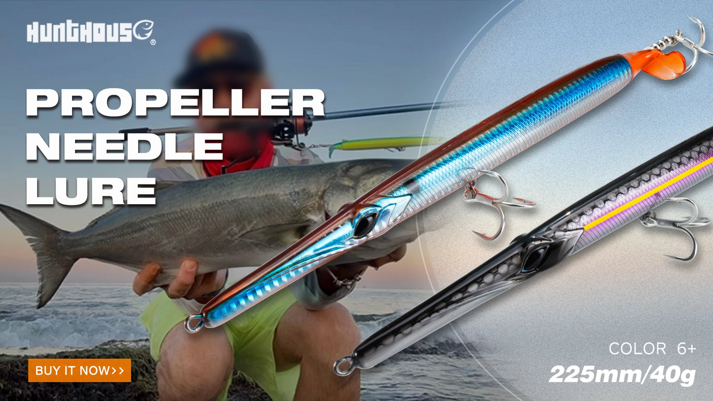 Leurre de Pêche Hunthouse Tide Vairon 175mm 31g — Bar, Brochet & Jerkbait