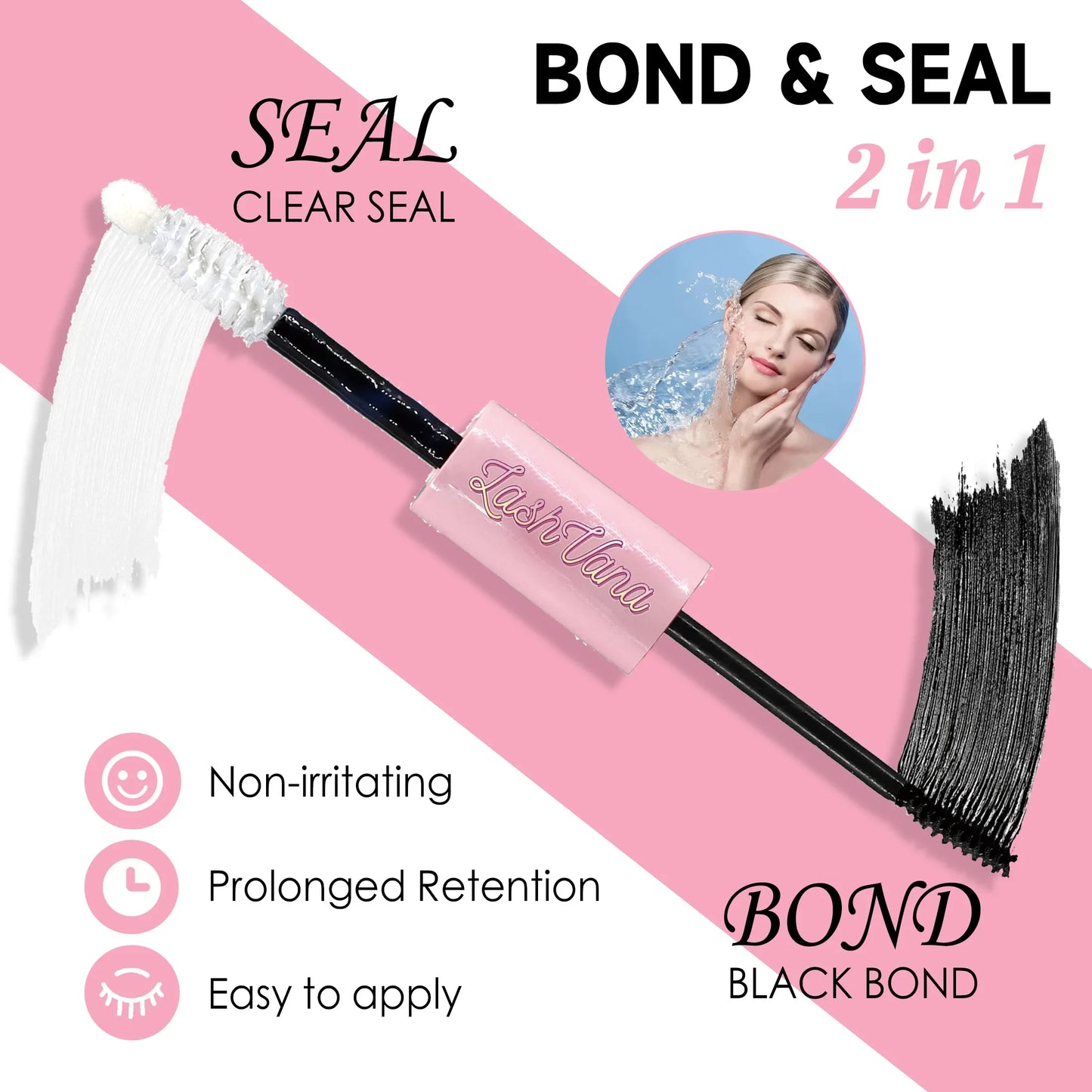 Kit de extensión de pestañas DIY, grupos de pestañas, unión y sellado de pestañas, herramientas de maquillaje para pegar pestañas, accesorios de pegamento, 200 piezas