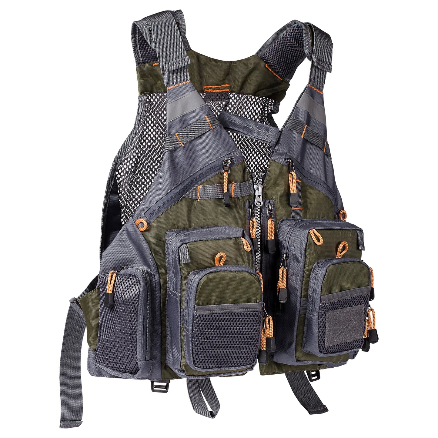 Bassdash respirant gilet de pêche Sports de plein air mouche natation gilet réglable