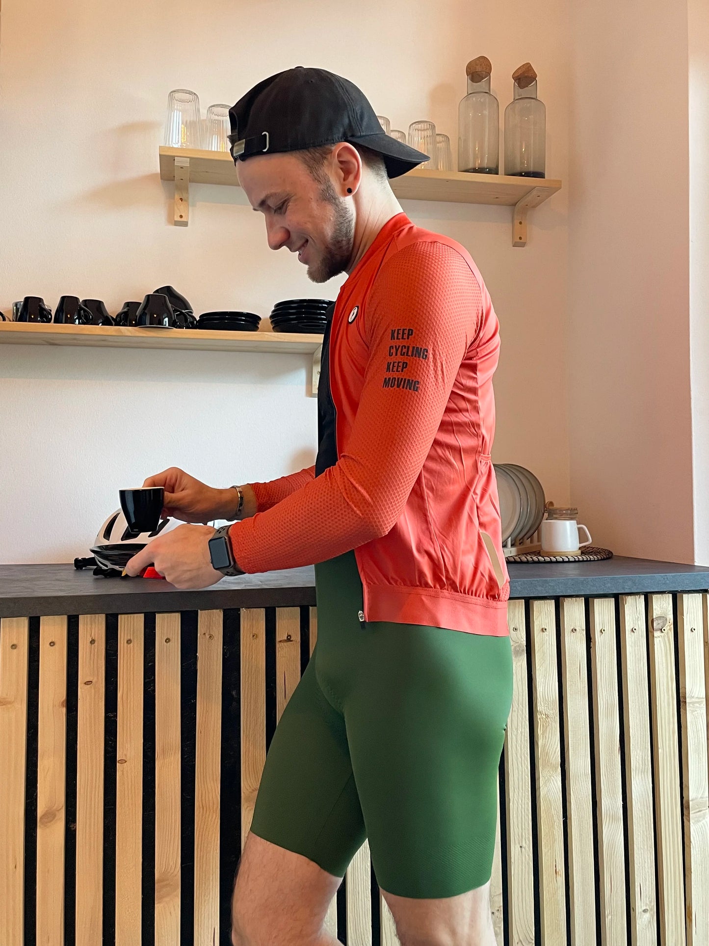 Maillot de Cyclisme Homme 2024 — Respirant Manches Longues VTT Route Anti-UV