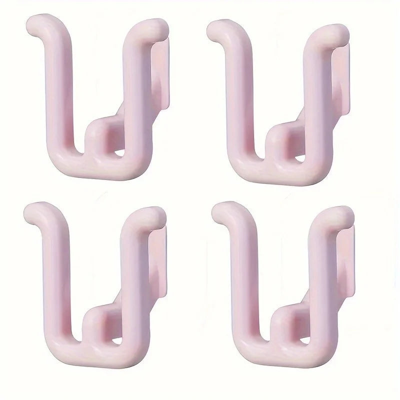 Suction cup hooks for bathroom, home accessories, 4 pieces