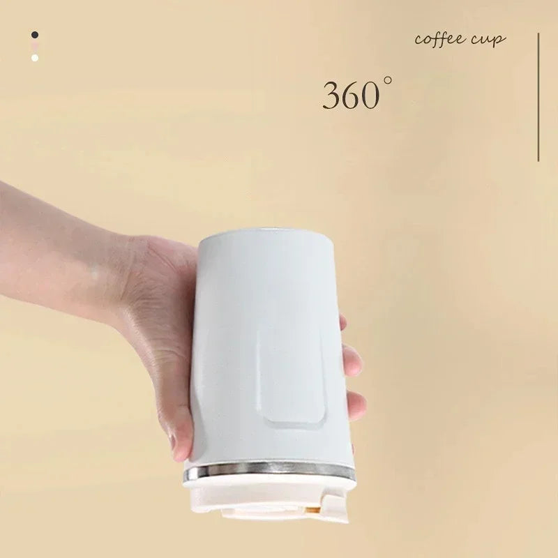 Tasse à café de voyage en acier inoxydable, tasse thermique anti-fuite, bouteille Thermos, thé, café, flacon sous vide, tasses isolées, 380/510ML