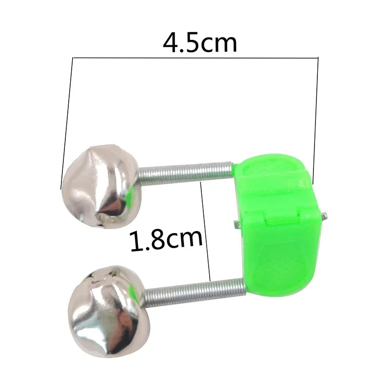 Alarmes Morsure de Pêche avec Cloche ABS — Lot de 5, Accessoire Pêche Outdoor