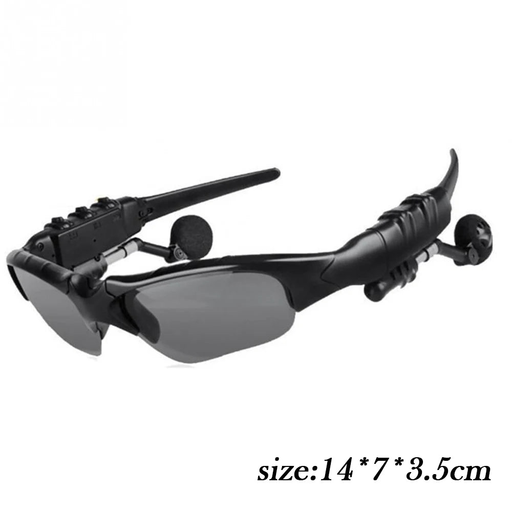 Bluetooth hiking glasses smart glasses stereo listening wireless headset UV protection polarized lenses sunglasses earphones