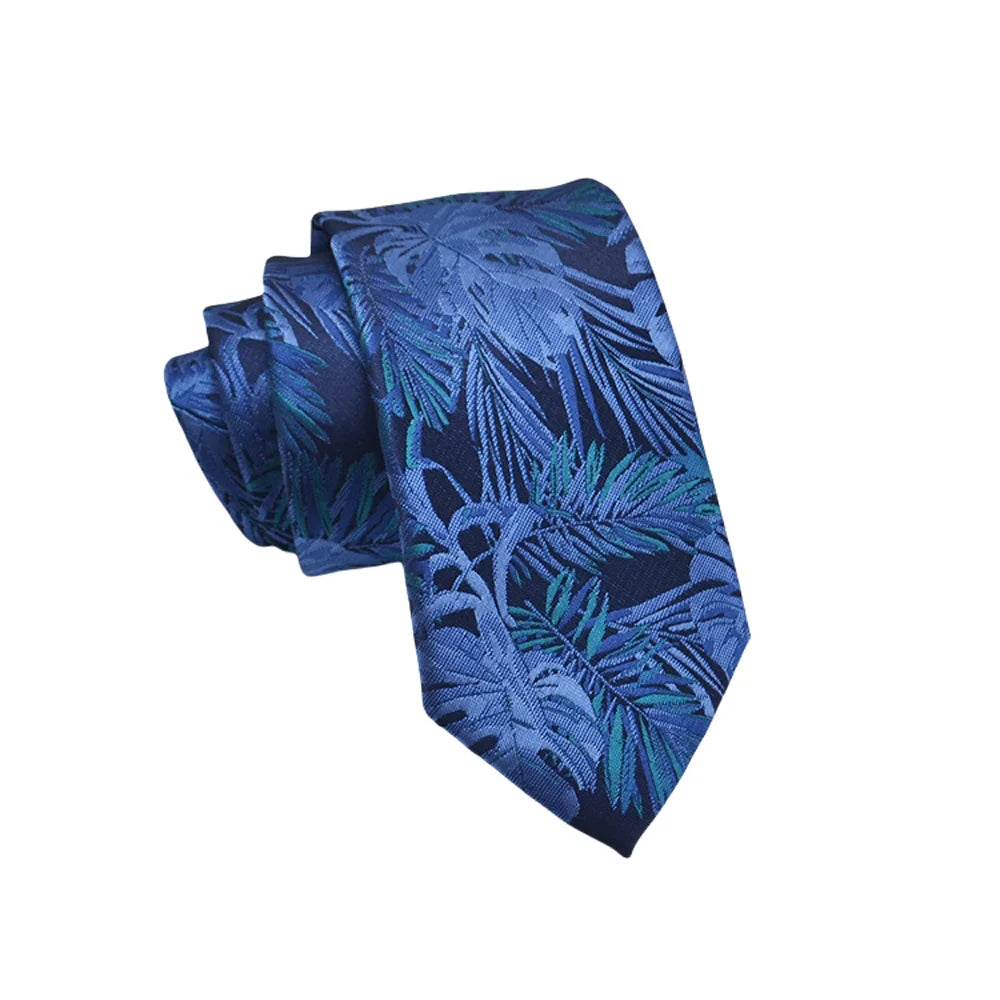High Quality Men's Jacquard Floral Dot 8cm Tie Accessories Daily Wear Shirt Suit Tie Wedding Party Gifts Tie