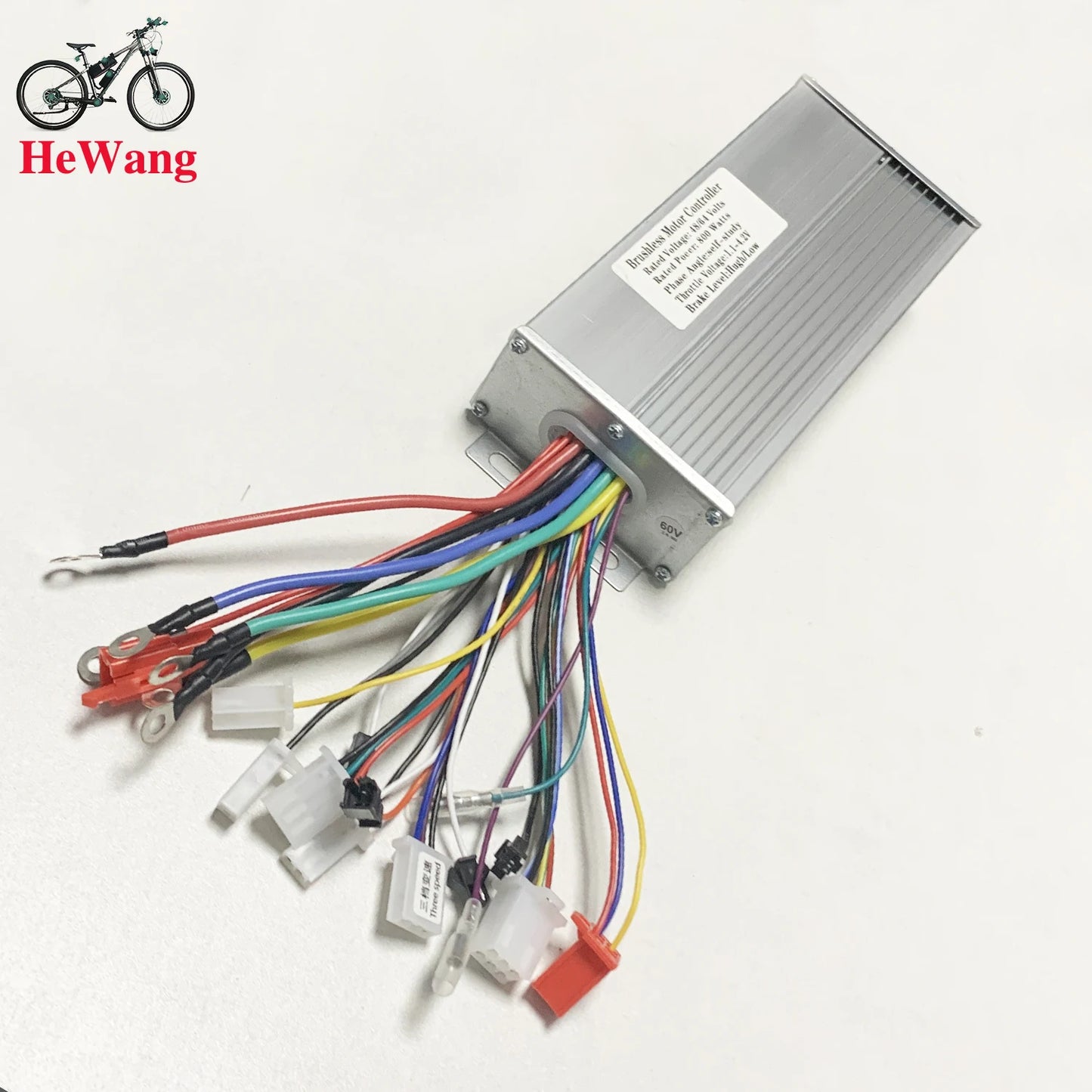 Contrôleur Moteur E-Bike Onde Carrée 48V-64V — 350W/500W/800W/1000W Double Mode