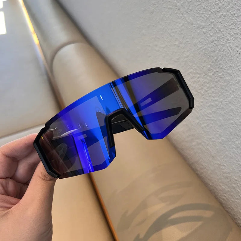 1/2 Pieces Cycling Sunglasses Women UV400 Anti-sand Eye Protector Sunglasses Outdoor Sports Anti-Radiation Protection Glasses Lens