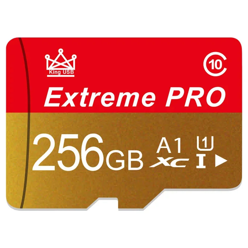 Carte mémoire 16 Go 32 Go Mini SD 64 Go 128 Go 256 Go MiniSD Max Ultra C10 Carte TF pour téléphone portable et surveillance