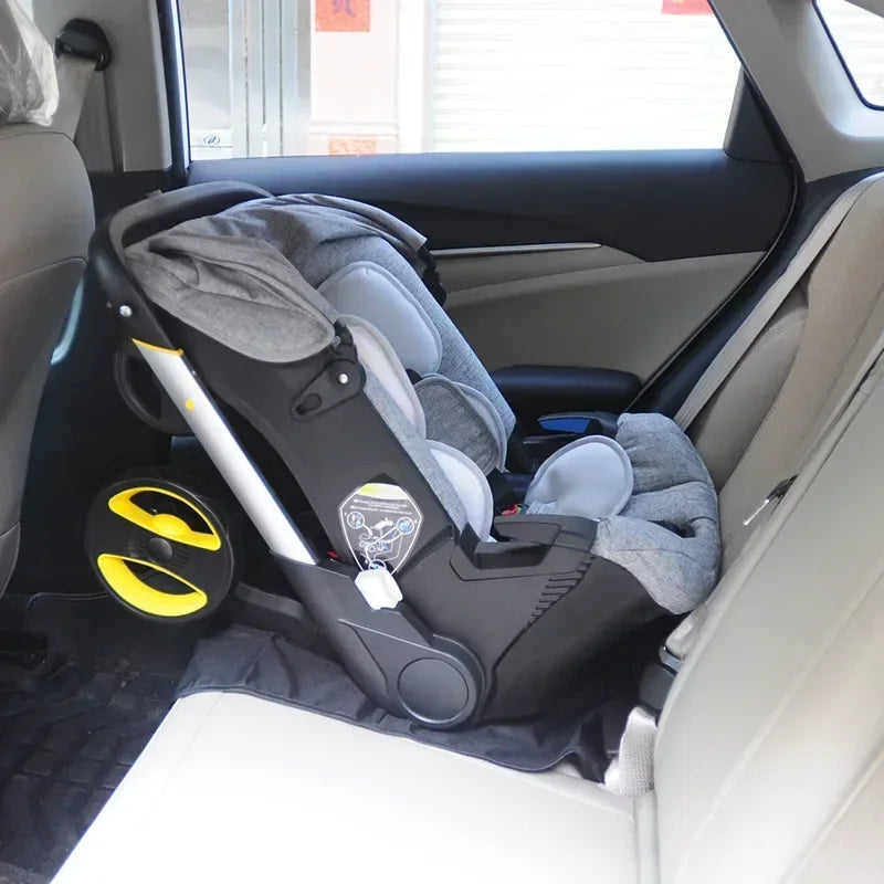 3-in-1 Baby Stroller Car Seat, for Newborn, Baby Buggy, Lightweight Safety Pram, Travel System