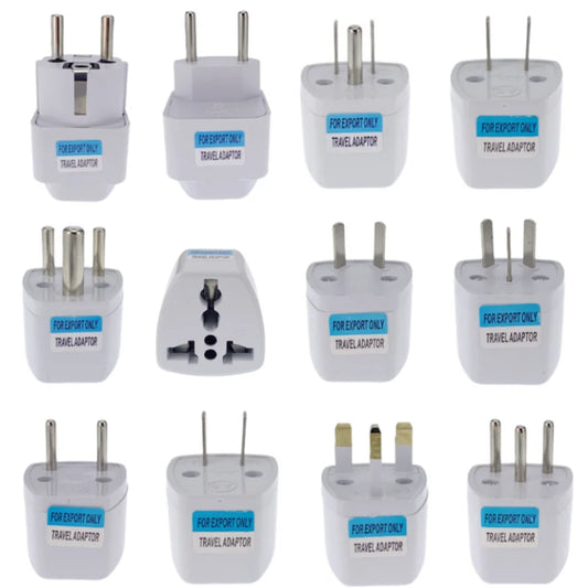 Adaptateur de prise US vers EU corée KR Euro Europea vers amérique chine Canada royaume-uni AU adaptateur de voyage universel convertisseur ca adaptateur d'alimentation