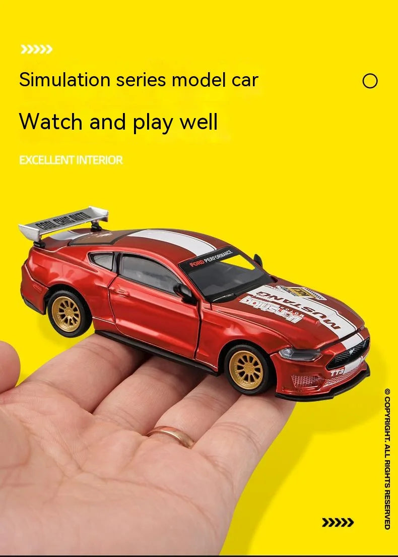 Modèle voiture alliage 1:43 muscle car personnalisable — collection, amateurs, cadeau