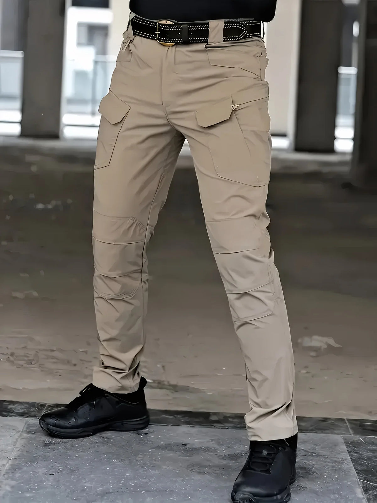 Pantalon Cargo tactique pour hommes, grande taille 6XL, pantalon de sport décontracté en plein air, randonnée pêche, imperméable, multi-poches