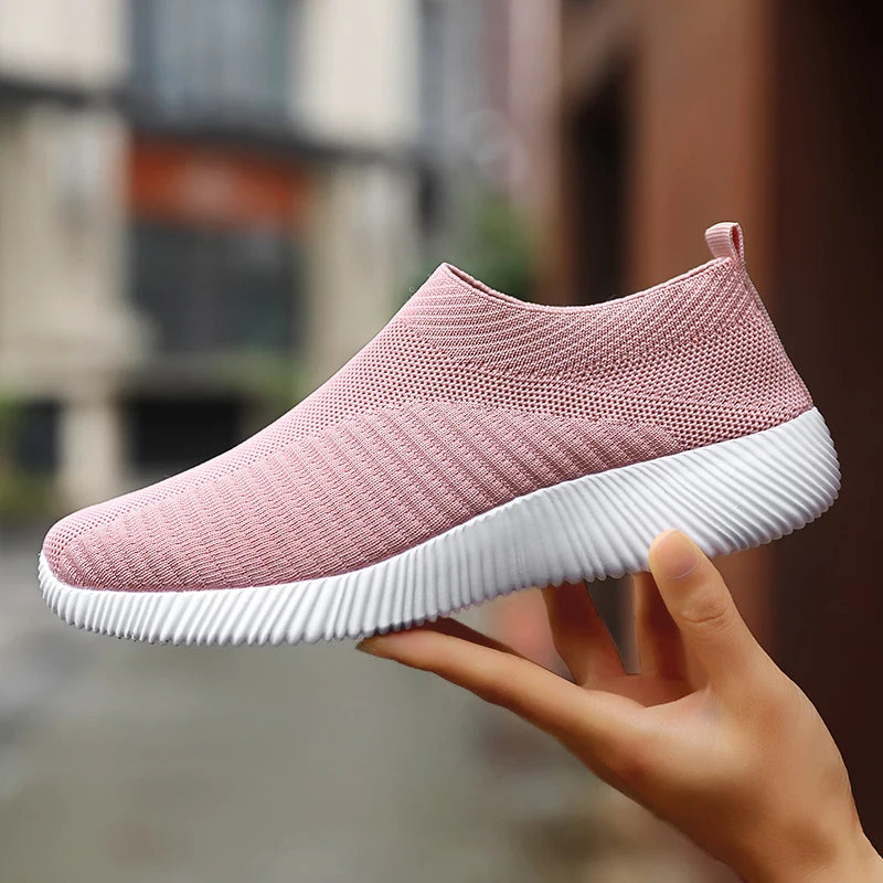 Women's Sneakers Fashion Sock Laceless Women's Sport Sneaker 2025 New Women's Sports Shoes Plus Size Women's Sneakers