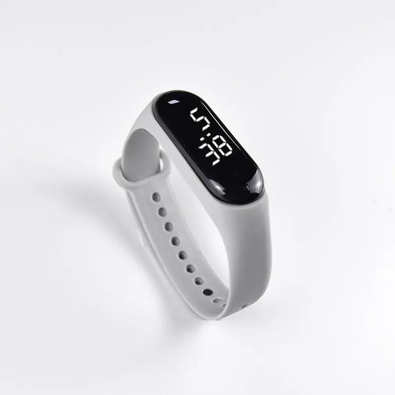 Reloj deportivo impermeable para niños, reloj SpidSuffolk Butter para niñas, pulsera electrónica, reloj táctil LED, de moda