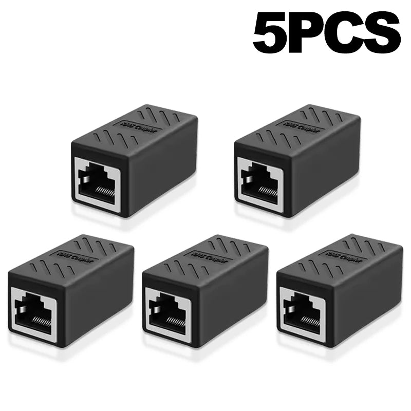 Coupleur RJ45 Cat7 Cat6, adaptateur Ethernet, Interface Gigabit, convertisseur d'extension de réseau, connecteur femelle à femelle, câble d'extension