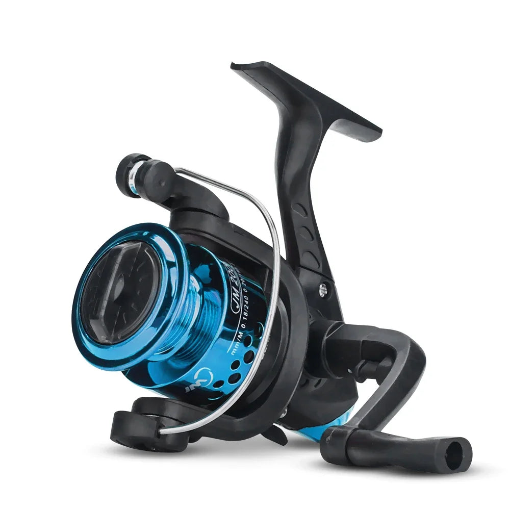 Moulinets de pêche Spinning 5.2:1 roue en plastique moulinet de pêche leurre roue navire appât coulée pêche volante à la traîne
