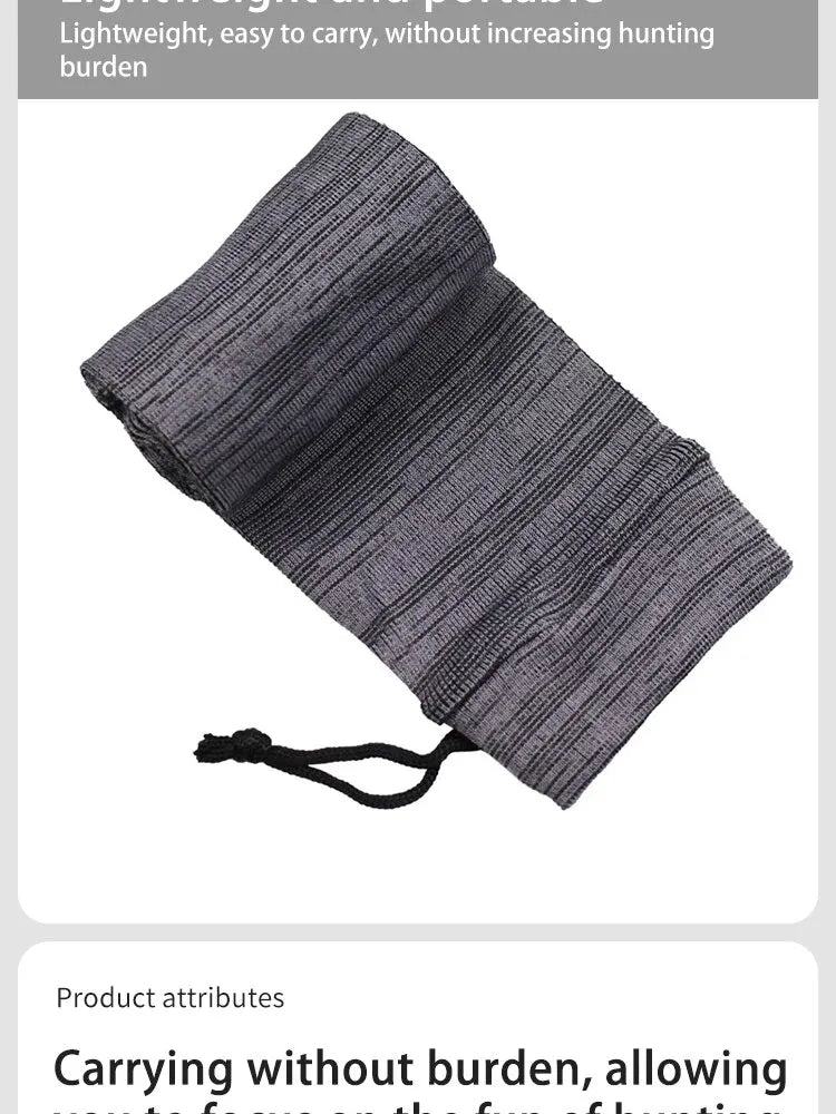 Étui tricoté pour la chasse en plein air, 54/36 pouces, housse anti-poussière, sac de rangement pour pistolet de chasse, étui tricoté pour la chasse