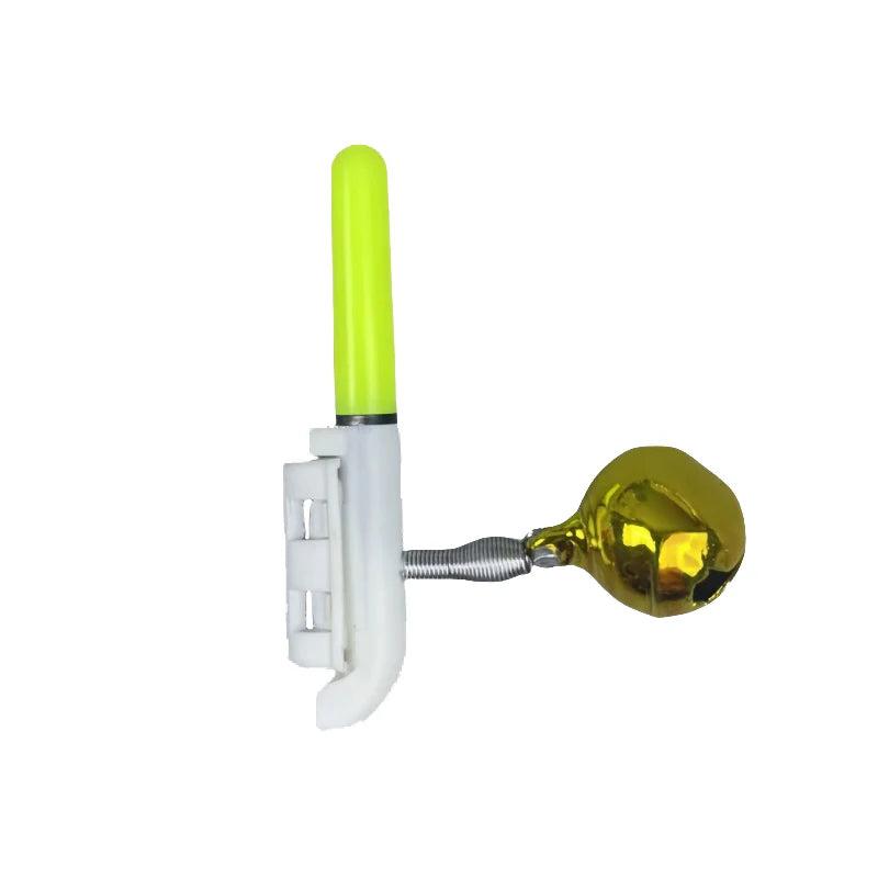 Bâton Lumineux Rechargeable USB avec Cloche & Flotteur — Alarme Morsure Pêche