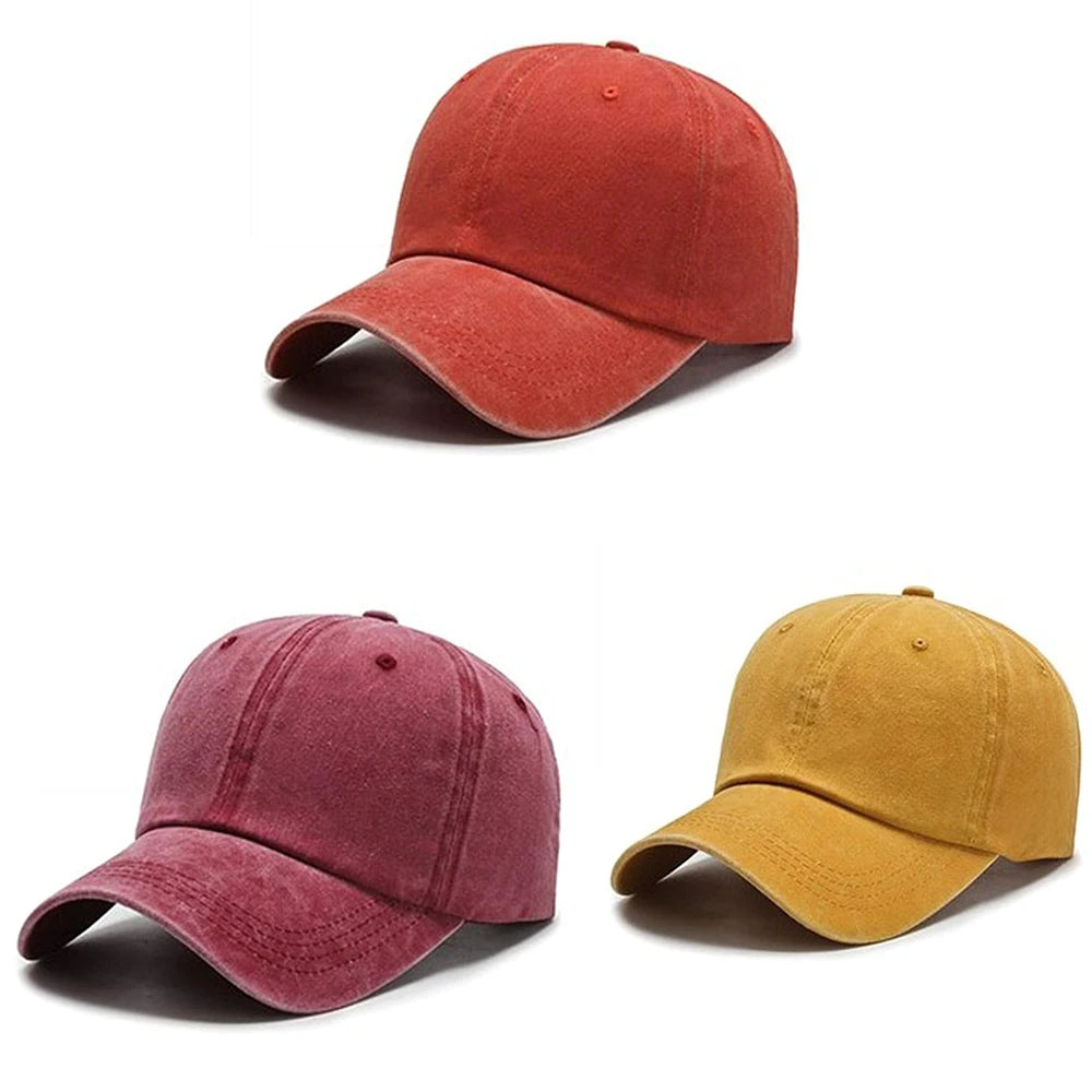 Solid Fashion Baseball Caps for Men Streetwear Style Women Hat Snapback Cap Casual Dad Hat Hip Hop Cap