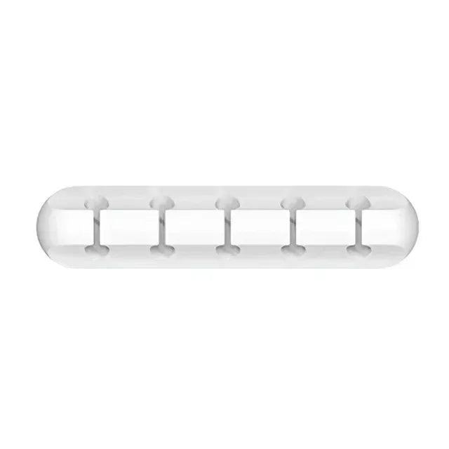 Silicone Cable Wire Organizer, USB Cable Winder, Self-Adhesive Management Clips for Mouse, Keyboard, Headset for iPhone Huawei
