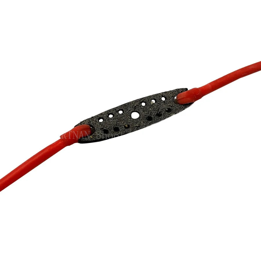 Fronde bande élastique en cuir élastique Latex puissant catapulte remplacement chasse en plein air tir Tube fronde élastique