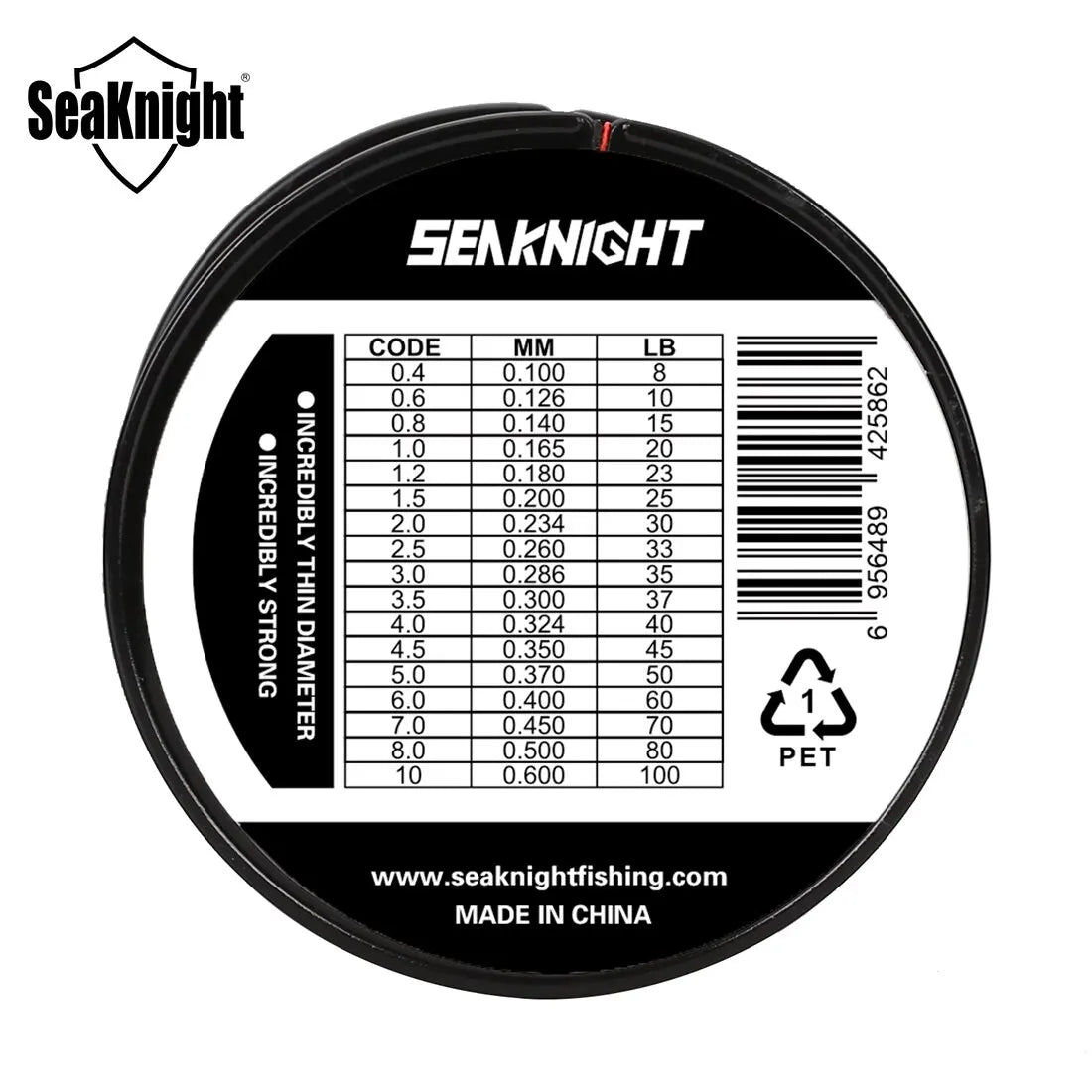 SeaKnight TriPoseidon Série 4 Brins Multifilament Ligne De Pêche 300M PE Ligne Tressée Lisse Carpe Pêche 15lb 20lb 25lb 30lb