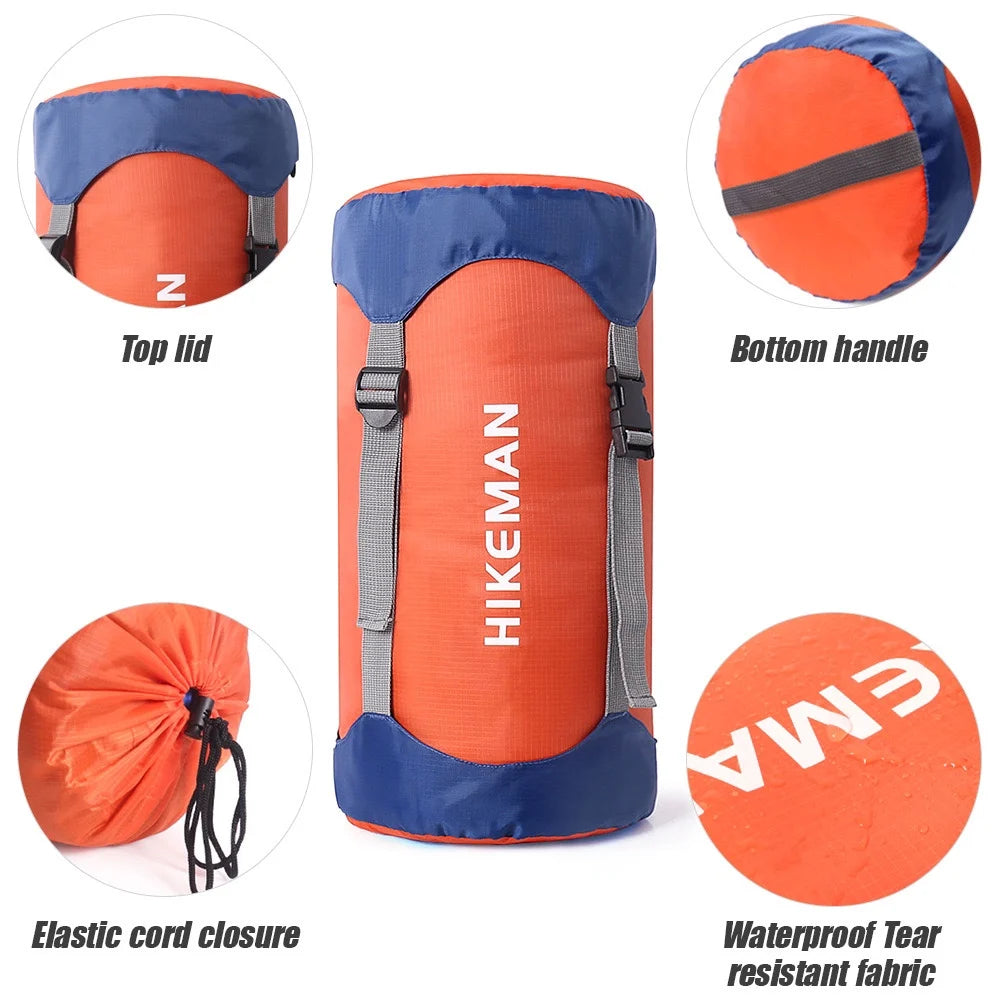 Sac de couchage sac de rangement à Compression Camping en plein air sac de rangement étanche polyvalent sac de rangement Portable Ultra-léger