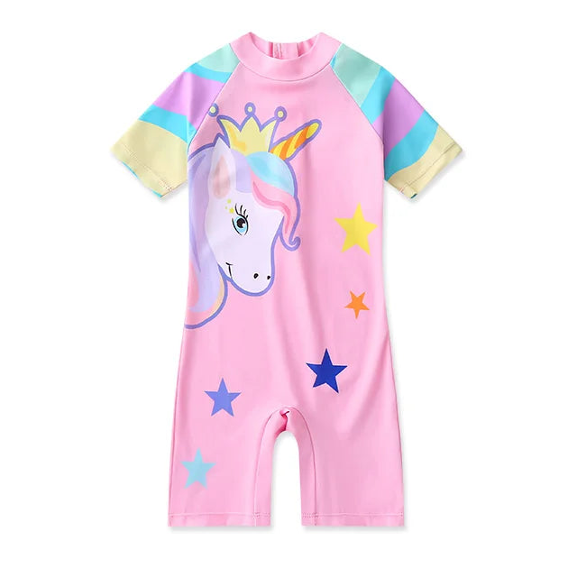 Maillots de bain pour enfants nouveau maillot de bain une pièce pour garçons et filles petits enfants grands enfants Protection solaire ensemble de natation de printemps chaud