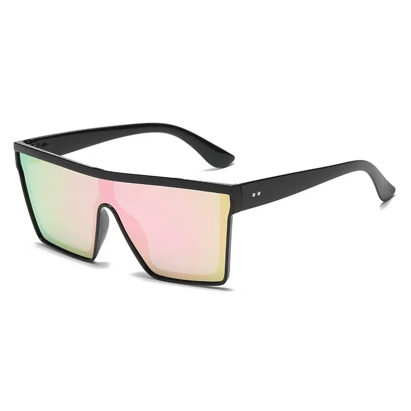 Lunettes de soleil carrées pour hommes et femmes — mode, vintage, conduite, UV400