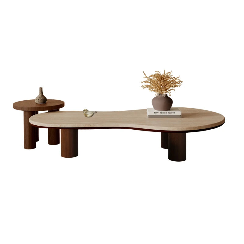 Design Unique Table Basse à la mode salon éclectique minimaliste Table Basse moderne Wabi Sabi Table Basse meubles de maison